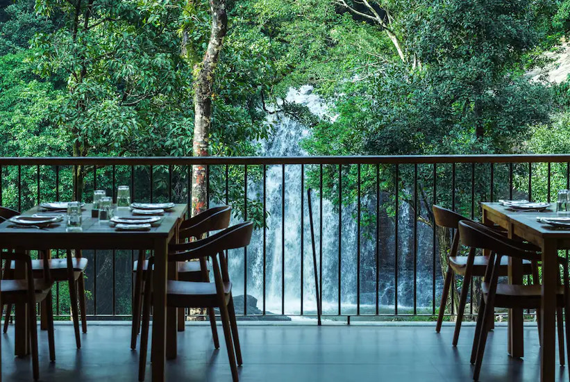 Resort with Infinity Pool and Private Waterfall : Ayatana Coorg